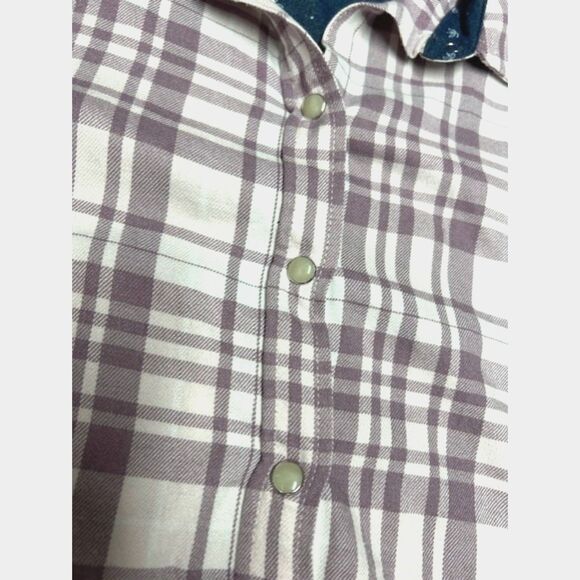 XL - Jach's Girlfriend -Women's Super Soft Feel Flannel Shirt - pink - Picture 3 of 8